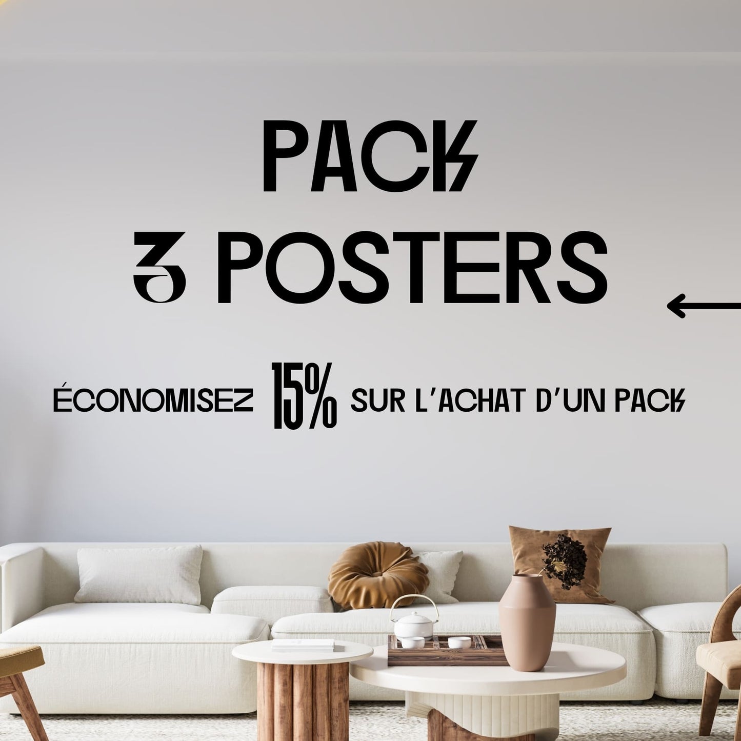 Pack 3 Posters Rap