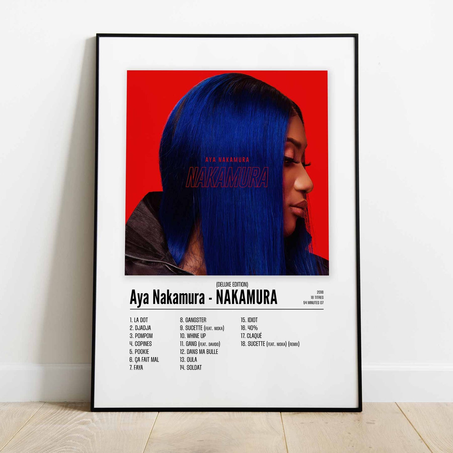 Poster Aya Nakamura - NAKAMURA (Deluxe Edition) - Top Frame