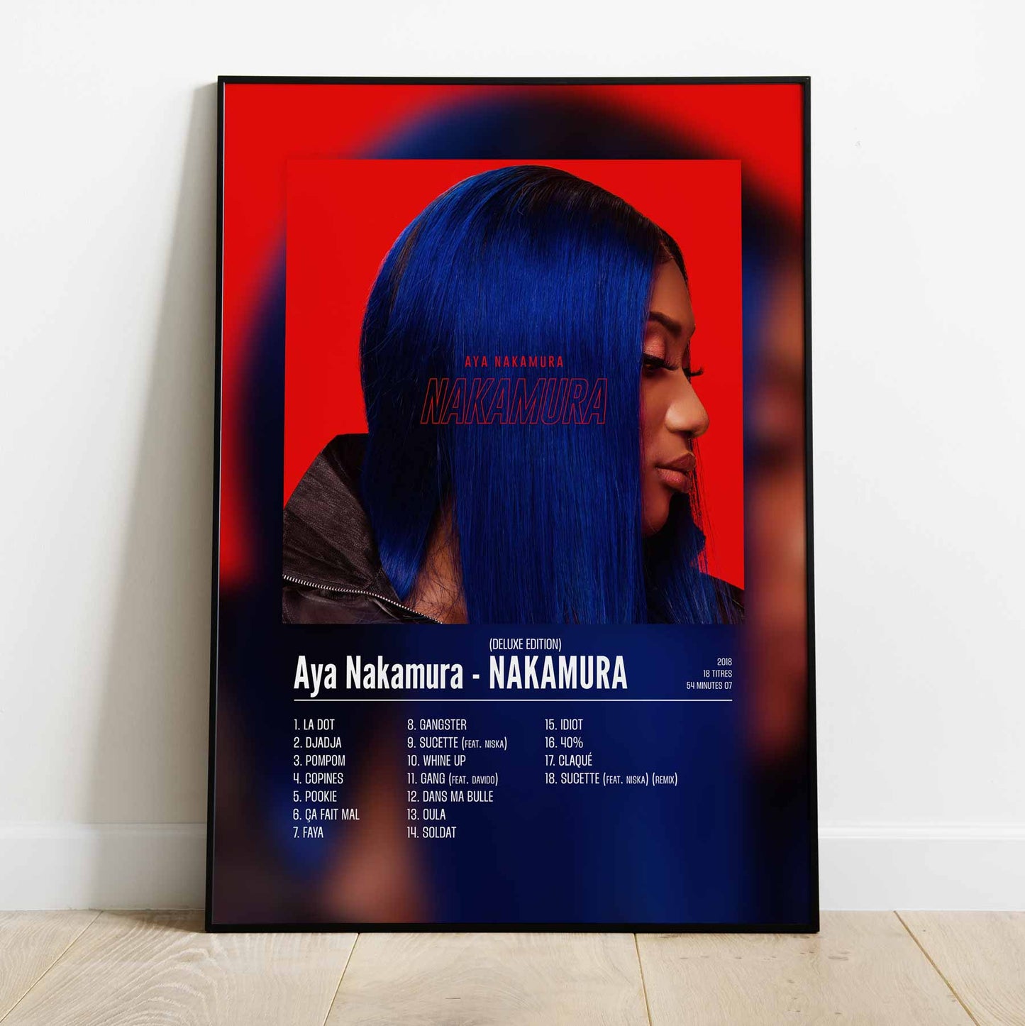 Poster Aya Nakamura - NAKAMURA (Deluxe Edition) - Top Frame