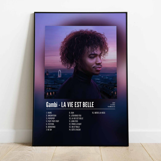 Poster Gambi - LA VIE EST BELLE - Top Frame